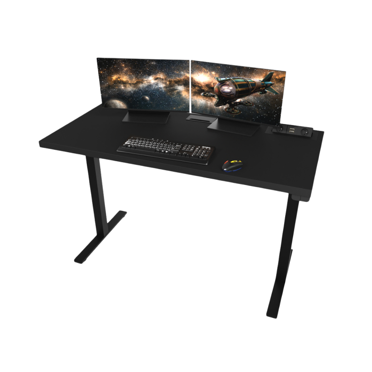 Elektryk_czarny_02_Biurko_Gamingowe_Elektryczne_Regulowane_Duże_Dla_Gracza_Czarne.png